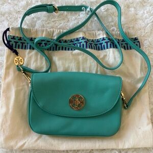Tory Burch Aqua Crossbody Bag